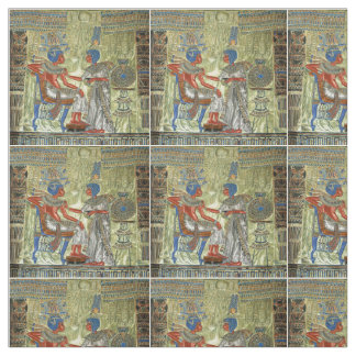 Tissu Le trône de Tutankhamon