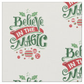 Tissu Le Typographe du Magic Christmas (Fermer)