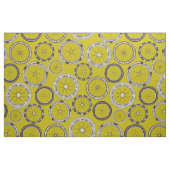 Tissu le vélo roule chartreuse (Fat Quarter)