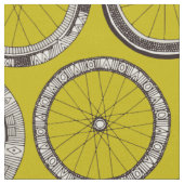 Tissu le vélo roule chartreuse (Fermer)