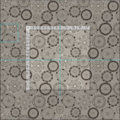 Tissu le vélo roule la pierre (Carreau)