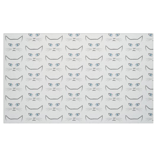 Tissu Le visage de Chat (Fat Quarter)