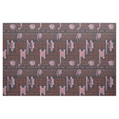 Tissu L'échantillonneur celtique dans le noir et s'est (Yard)