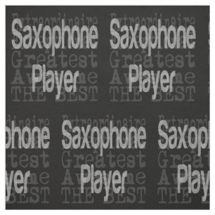 Tissu Lecteur saxophone Extraordinaire