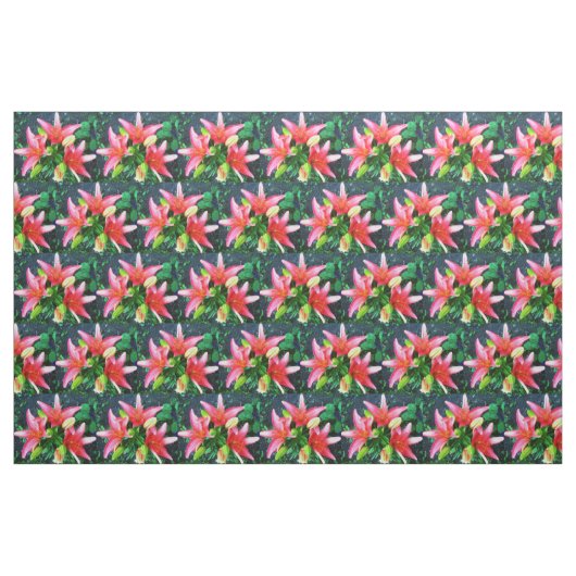 TISSU L'ÉLÉGANTE ÉTOILE LILY (Fat Quarter)