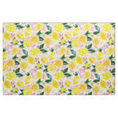 Tissu LEMONIZER Aquarelle jaune citrons (Fat Quarter)