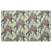 Tissu Lémuriens de Madagascar (Fat Quarter)