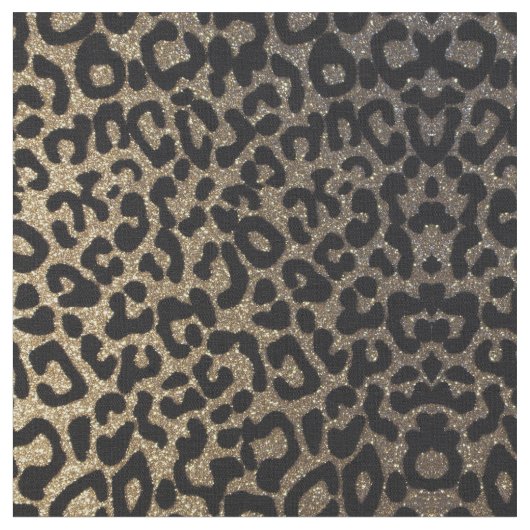 Tissu Léopard d'or (Fermer)