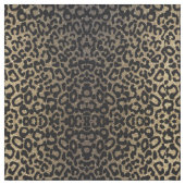 Tissu Léopard d'or (Échantillon)