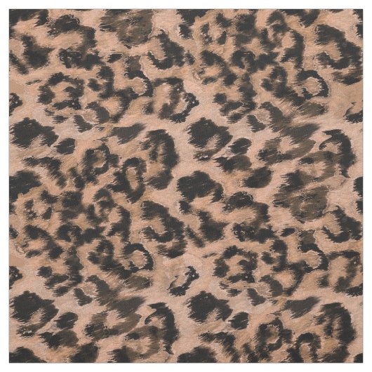 Tissu Leopard - imprimé tacheté animal (Échantillon)