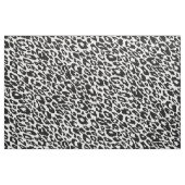 Tissu Leopard noir et blanc (Fat Quarter)