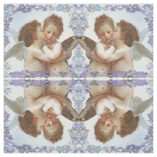 Tissu Les anges embrassent d'abord (Échantillon)