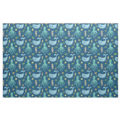 Tissu Les animaux marins| Nourriture marine (Fat Quarter)