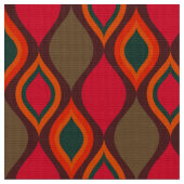 Tissu les années 70 rétro (Fermer)