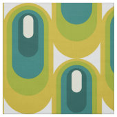 tissu les années 70 rétro (Échantillon)