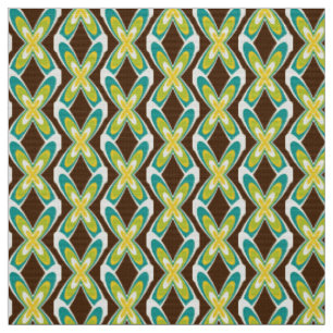 tissu les années 70 rétro