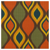 Tissu les années 70 rétro (Fermer)