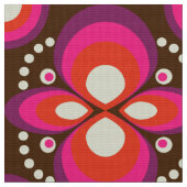 tissu les années 70 rétro (Fermer)