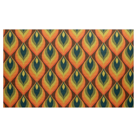 tissu les années 70 rétro (Yard)