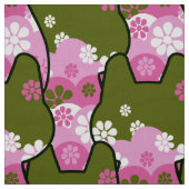 tissu les années 70 rétro de mode élégant - Cat ki (Échantillon)