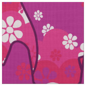 tissu les années 70 rétro de mode élégant - Cat ki (Fermer)