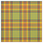 Tissu les années 70 vert plaid (Échantillon)