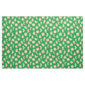 Tissu Les biscuits en pain d'épice sur les points verts  (Yard)