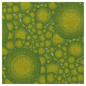 Tissu Les bulles vertes (Fermer)