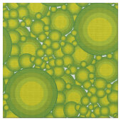 Tissu Les bulles vertes (Fermer)