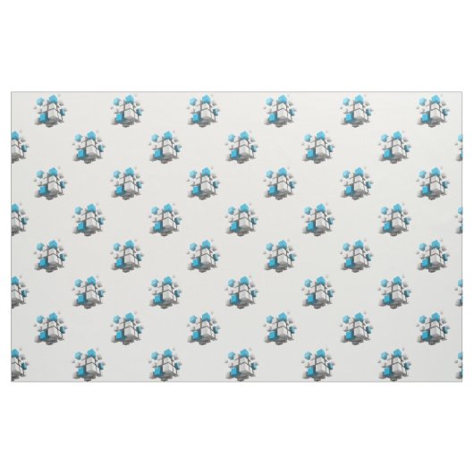Tissu Les cubes 3D de SlipperyJoe sont un arrangement ca (Yard)