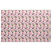 Tissu Les Donuts de Boston Terriers (Fat Quarter)