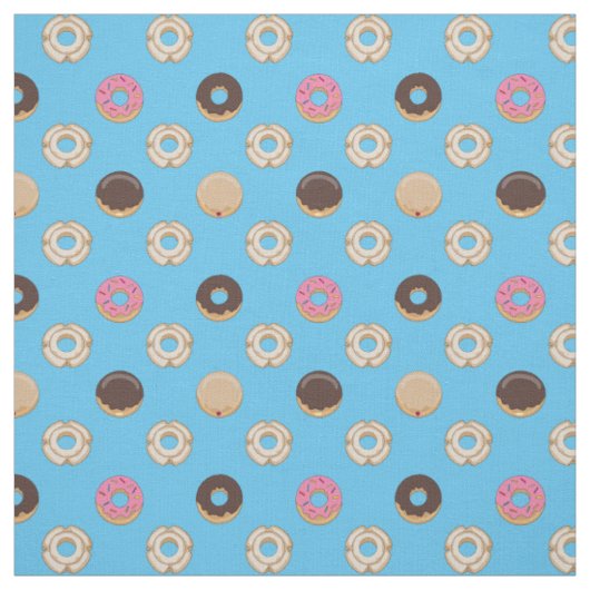 Tissu Les douzaines de beignes de Baker (Échantillon)