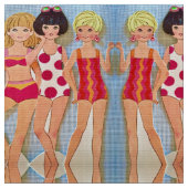 Tissu Les filles de l'été (Fermer)