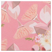 Tissu Les fleurs australiennes d'Eucalyptus (Fermer)