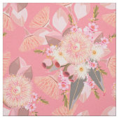 Tissu Les fleurs australiennes d'Eucalyptus (Échantillon)