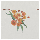 Tissu Les fleurs de gommiers australiens (Détail)
