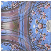 Tissu Les fleurs de Magnolia...... (Échantillon)