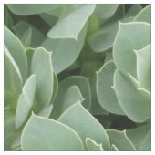 Tissu Les fleurs vertes (Fermer)