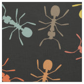Tissu Les fourmis (Fermer)