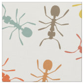 Tissu Les fourmis (Fermer)