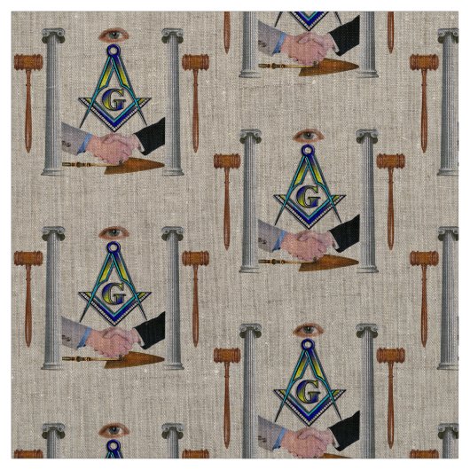 Tissu Les Frères. (Échantillon)