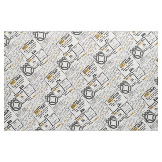Tissu Les nouvelles de Quilter (Fat Quarter)
