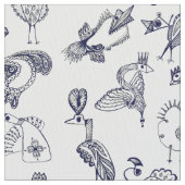 Tissu Les oiseaux fabuleux (fermé)