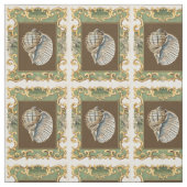 Tissu Les petites coquilles de sirène (Échantillon)
