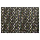 Tissu Les petits requins gris-oranges Citrouilles d'Hall (Yard)