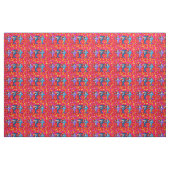 TISSU LES REQUINS DANSÉS (Fat Quarter)