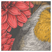 Tissu Les Robins de l'auccle garden (Fermer)