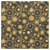 Tissu Les soleils de Tysonia (Échantillon)