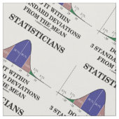 Tissu Les Statisticiens Font Dans Les Moins De 3 Écarts (Fermer)