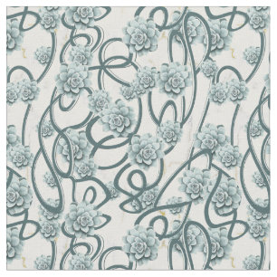 Tissu Les succulents du désert pour un Motif répétitif m